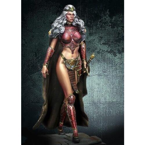 75mm Scale Sword Of The Sword Crystal Queen (including base) Resin Model Kit Figure Free Shipping