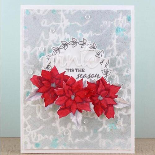 Text Letter Background Stencil for DIY Scrapbooking Album DIY Paper Card Craft Fun Plastic Templates Decoation New 2019 6*6in