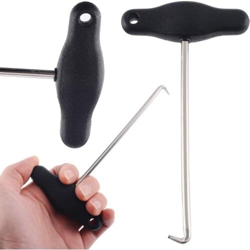 1pc Car 3438 Handbrake Pull-out Hook DashBoard AC Hole Disassembly Trim Removal Tool