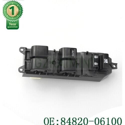 High quality Power Window Switch Master Front Left 84820-06100 8482006100 for 2006-2012 for TOYOTA CAMRY T-0-P