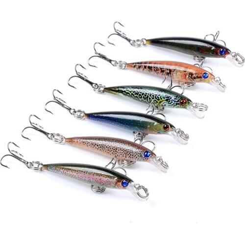 1 Pcs 5cm 2.2g Super Magnet Weight System Long Casting New Model Fishing Lures Hard Bait 2021 Quality Wobblers Minnow