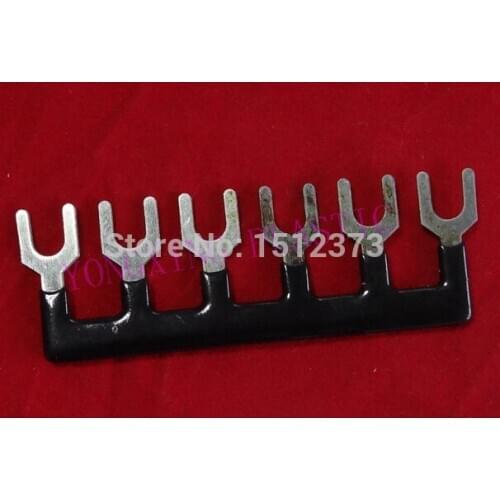 10pcs/lot insulated terminal block TBC206 wire connector the cable ferrules