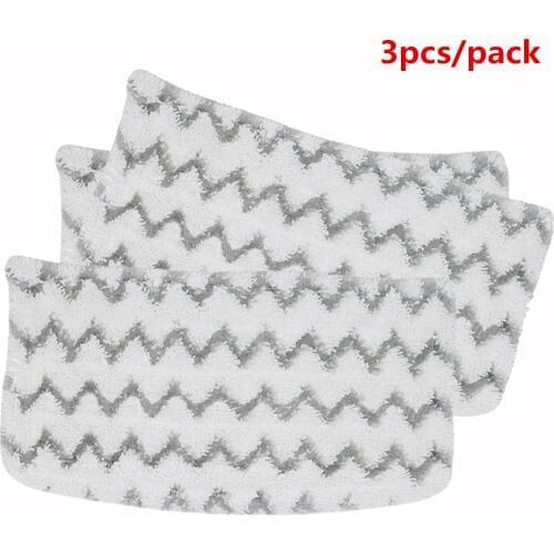 3pcs/pack Steam Mop Pads Replacement For Shark Vacuum Cleaner S1000 S1000A S1000C S1000WM S1001C