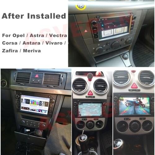 7" Android 10 Car Radio Player GPS Navigation For Opel Astra Vectra Corsa Antara With Carplay HIFI MP5 Auto Multimedia Stereo