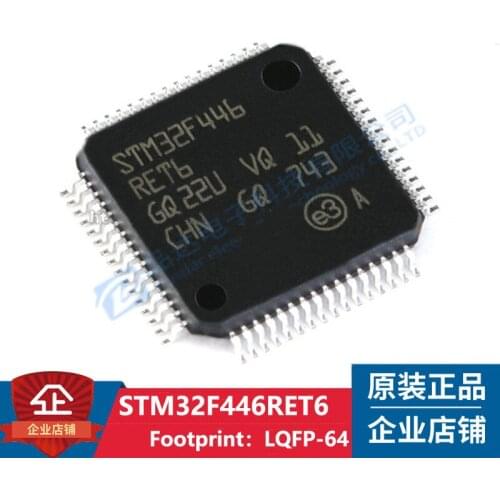 Free Shipping 2PCS STM32F446RET6 STM32F446 RET6 32F446RET6 STM32F 446RET6 LQFP-64 Stock