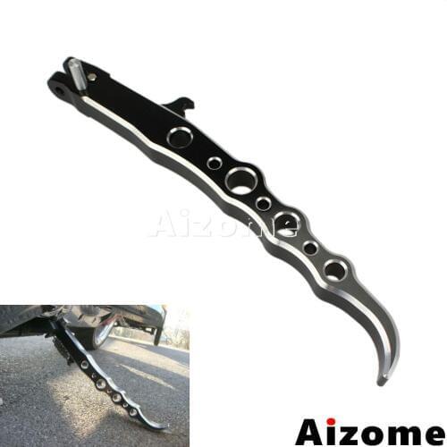 Black Kick-Stand For Suzuki Boulevard M109R Motorcycle Kickstand 2006-2010 2011 2012 2013 2014 Exotic Anodized Side Stand