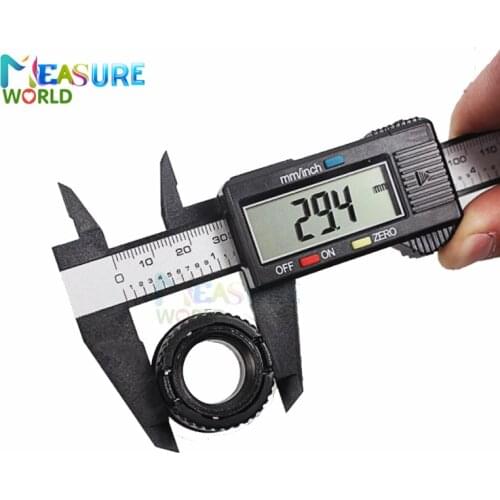 Digital Vernier Caliper 0-150mm 6-inch LCD Electronic Carbon Fiber Altimeter Micrometer Measuring Tool