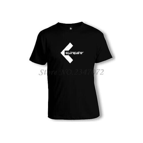 Squarepusher Logo T-Shirt | Acid Techno | Jazz Ambient | Tom Jenkinson men summer cotton t-shirts 4XL 5XL EURO SIZE