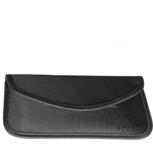 GSM 3G 4G LTE GPS RF RFID Signal Blocking Bag Anti-Radiation Signal Shielding Pouch Wallet Case for Cell Phone 6 Inch