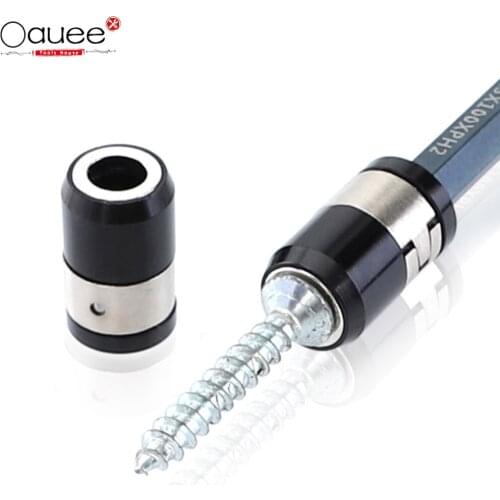 Metal Magnetic Ring Screwdriver Head Magnetizer Universal Magnetic Ring Steel Sleeve Electric Phillips Screwdriver Bits heads