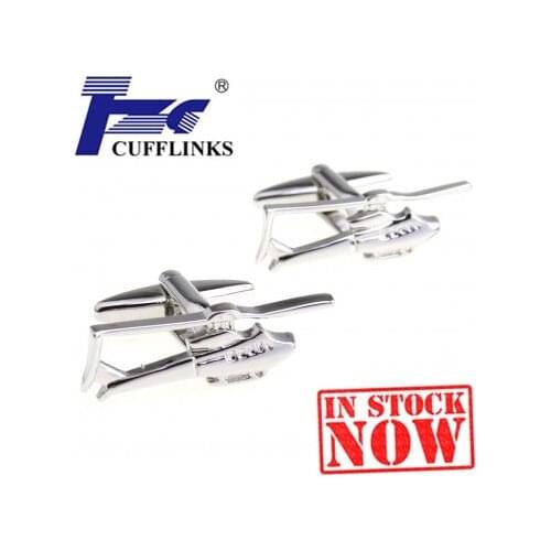 TZG03447 Plane Cufflink Cuff Link 2 Pairs Free Shipping Promotion