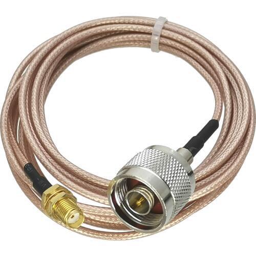RG316 pigtail N Male plug to SMA Female jack Bulkhead Connector RF straight Cable jumper 4inch~10M