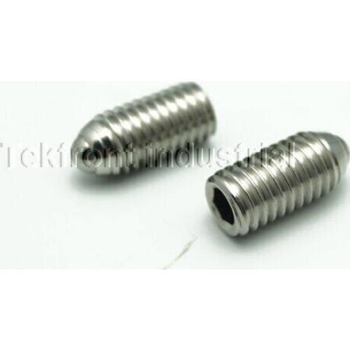 TF08003-M6x14 Stainless steel Ball Spring Plunger