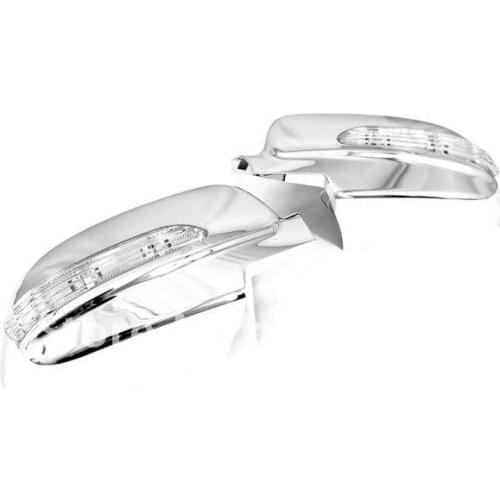 High Quality Chrome Mirror Cover With LED Side Blinker for Chevrolet Lacetti / Optra 06-09 free shipping