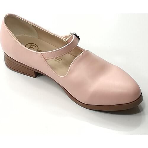WOMENS POWDER PINK FLAT SOLE. SHOE. WEDDING. OFFICE. SPECIAL DAY. NEW SEASON LUXURIOUS COMFORT