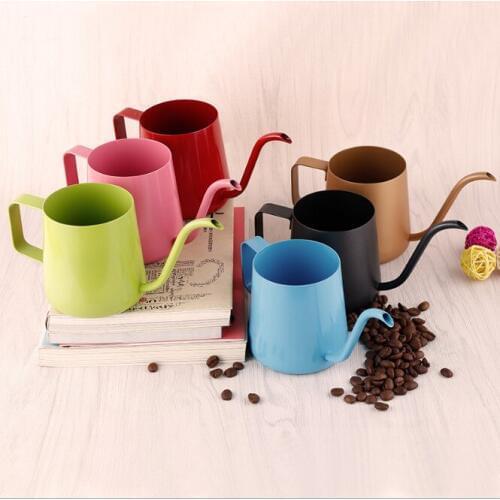 1 pcs Stainless steel ear-holder with cover coffee ear-holder hand in a fine - mouthed jug
