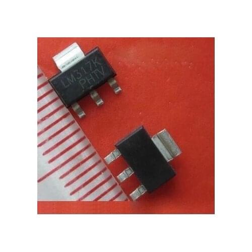 10pcs/lot LM317K SOT223 LM317 SOT-223 317 SOT SMD new and original IC Chipset In Stock