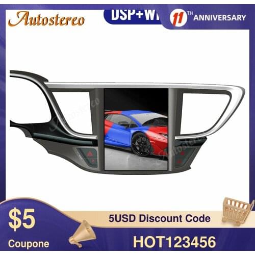 For Buick Hideo 2015-2019 4+128GB Tesla Style Android 9.0 Car Player GPS Navigation Stereo Headunit Multimedia Player Auto Radio