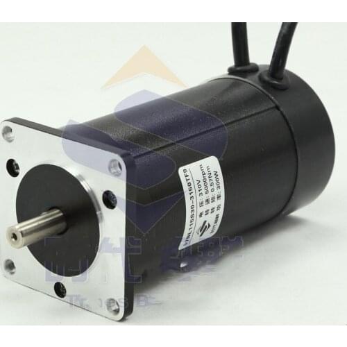 Brushless DC motor 300W5000 rpm Body length 115mm High speed brushless motor 57BL115S30-3150