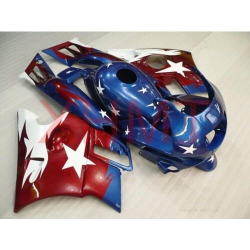 CBR600 F2 Abs Fairing 1991 - 1994 Blue White Red Flag Abs Fairing CBR600F2 91 92 Abs Fairing CBR600F2 1991