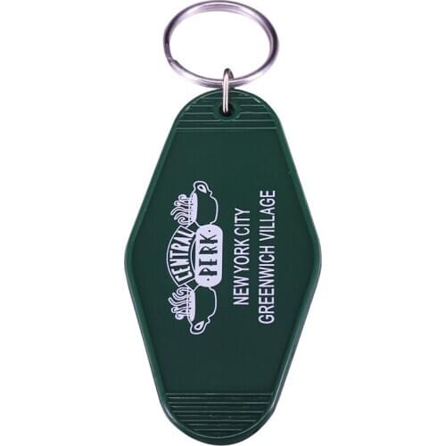 Central Perk Green Keychain Friends TV show themed accessory
