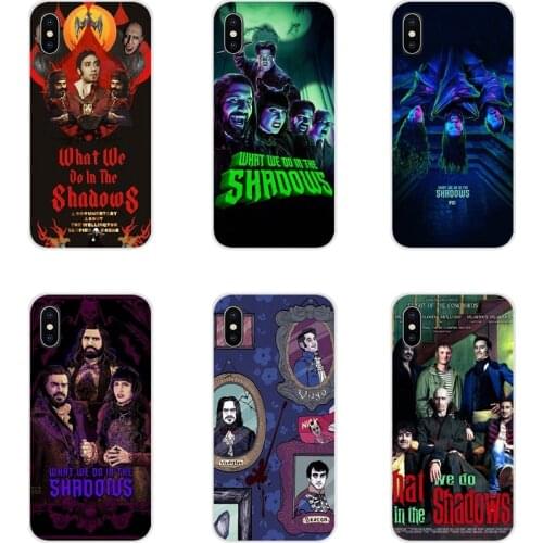 For Apple iPhone X XR XS 11 12Pro MAX 4S 5S 5C SE 2020 6S 7 8 Plus ipod 5 6 Accessories Phone Bag Case What We Do in the Shadows