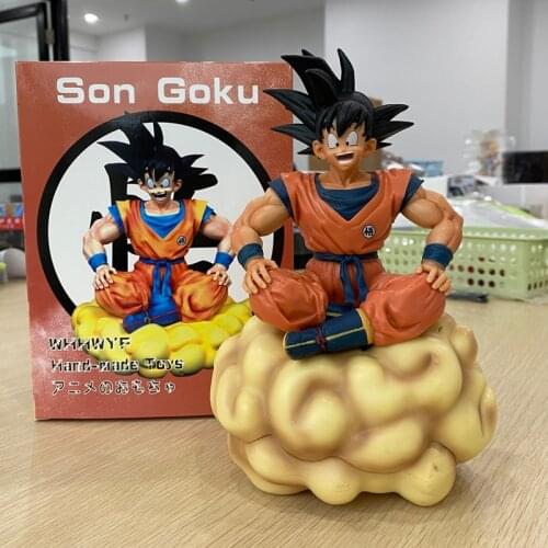 Dragon Ball Z Kakarotto Action Figure GK Son Goku Somersault Cloud Model Toys