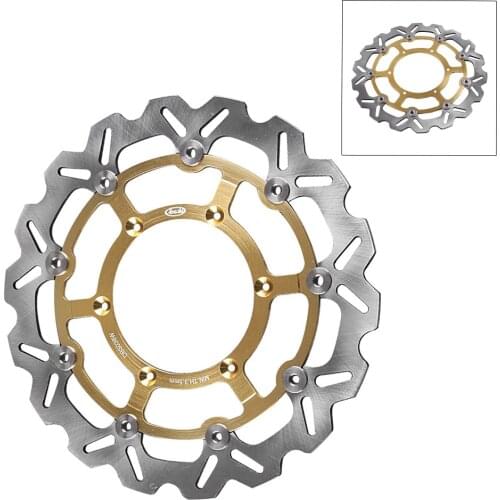 1Pc Motorcycle Front Brake Disc Rotor for Suzuki DRZ 400 SM DRZ400SM DRZ400 2005 2006 2007 2008 2009 Gold
