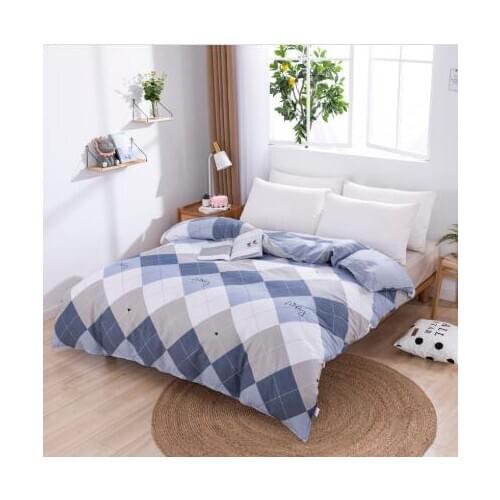 100% cotton bedding set 3pcs 1 duvet cover and 2 pillowcases,not bedsheet,bedcloths free shipping