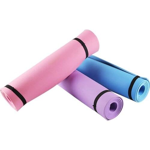 173*61cm Yoga Mat Fitness Mats Non-slip Carpets Sports Gymnastic Mat EVA Rugs For Yoga Exercise Gym Pilates 6MM Thick Tasteless