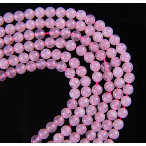 3MM Rose Crystal Round Loose Beads Strand 15.5 Inch Jewelry Making A046
