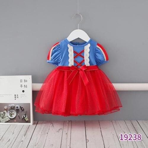 Toddler Girls Lace Birthday Dress Infant Girls Princess Dress Costume Baby Tutu Party Wedding Dress Toast Clothes For Girls L778