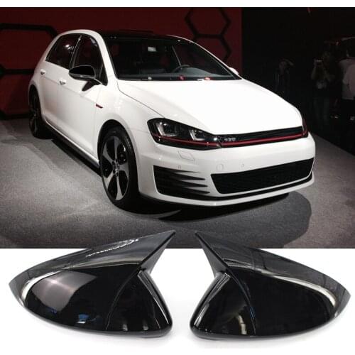 Left Right Rear Door Wing Mirror Cover Cap Rearview Mirror Cover For VW E-Golf MK7 VII Golf 5G0857537 5G0857538 Car Accessories