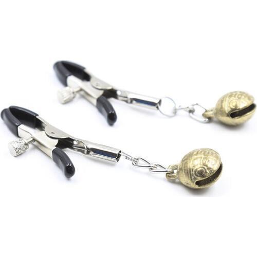 Metal Nipple Clamp,Breast Clip,Nipple Clip,Breast Clamp,Flirting BDSM Bondage Female Clitoris Clips Adult Game SM Erotic Sex Toy