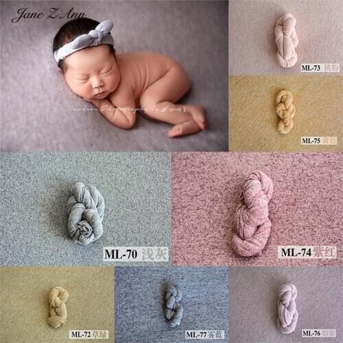 Jane Z Ann New elastic soft snowflake point flat photographywrap background cloth backdrop studio shooting newborn props