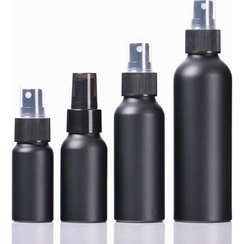 30/ 50/ 100/ 150ml Portable Aluminum Bottle Empty Perfume Spray Pure Lotion Essence Lotion Bottle Cosmetic Packaging Container