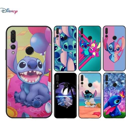 Silicone Cover Disney Cartoon Stitch For Honor V30 30i 10X 30S 9A 9S 9X 30 9C 20 S V20 10i 10 7C Pro Lite Phone Case