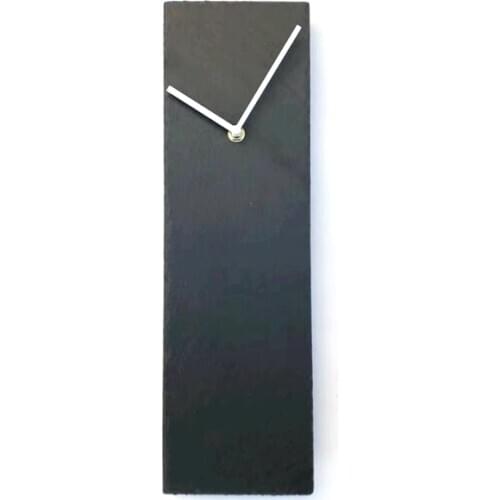 Modern Design Wall Clock Simple Art Creative Silent Black Wooden Wall Clock Square Unique Orologio Da Parete Home Decor DE50WC