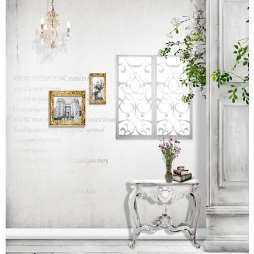 TR White Wall Bright Window Wooden Floor Wedding Photo Backdrop Chandelier Light Flower Bottle Vine Photo Background Studio Prop