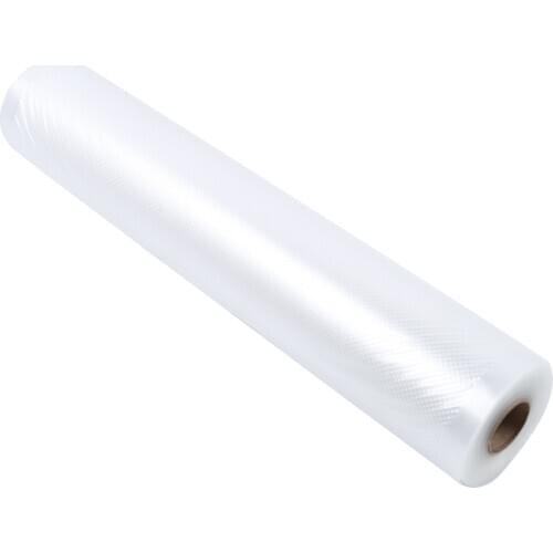 5 Rolls Vacuum Food Compression Film Thickened Textured Cling Sealer Household Plastic Roller Wrap Food Fresh Packaging Poly Bag