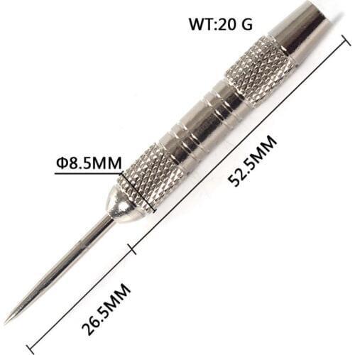 CUESOUL 19 Gram 90% Tungsten Steel Darts Barrels with Diameters 7mm
