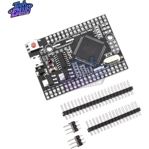 1PCS MEGA 2560 PRO Embed CH340G/ATMEGA2560-16AU Chip with male Pin headers Compatible for arduino Mega2560 DIY
