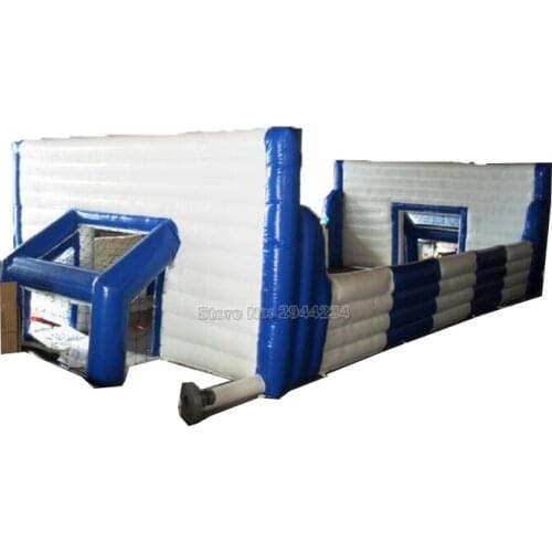 Good quality inflatable large trampoline inflatable outdoor playground for kids entertainment