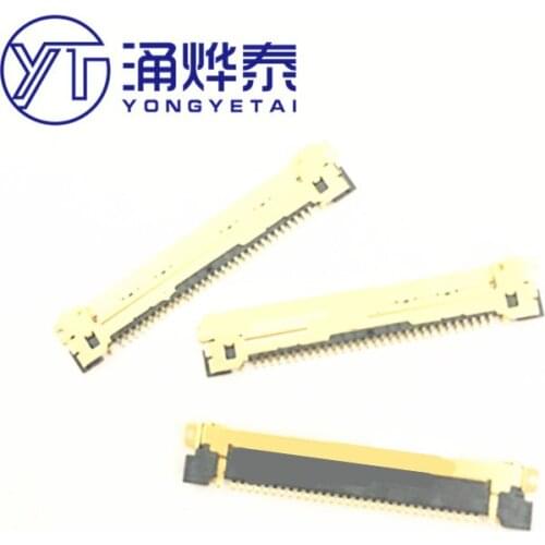 YYT 5PCS EDP screen line socket I-PEX connector 30P/40P LVDS LCD screen connection port pitch 0.5mm