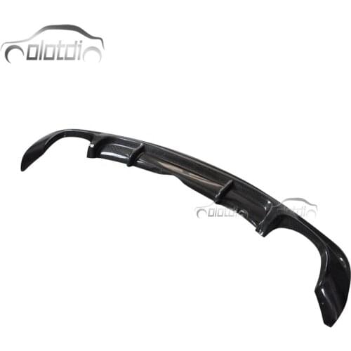 Carbon Fiber Rear Bumper Lip Shark Fins Spoiler Rocker Winglet Splitter Protector For BMW 1 Series E82