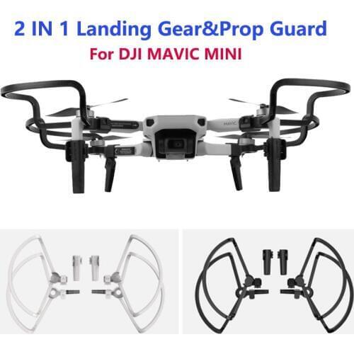 DJI MINI 2 Propeller Guards with Landing Gears Propellers Shielding Rings Protectors for DJI Mavic Mini Drone Accessories