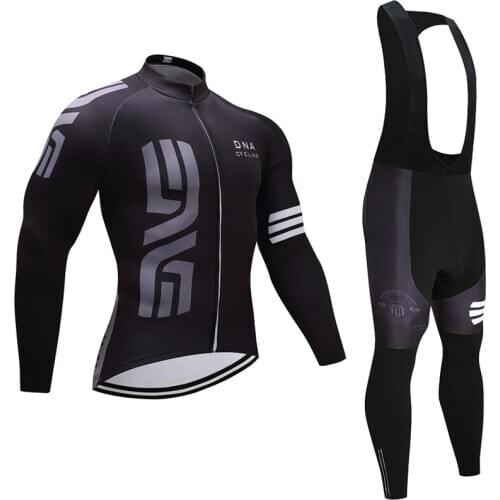 Winter NVE Black CYCLING JACKET bike pants Wear set Ropa Ciclismo MENS thermal fleece pro BICYCLING jersey Maillot bottoms
