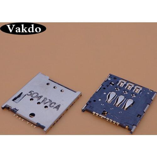 2pcs/lot New SIM Card Reader Holder Connector Socket Slot Tray replacement for SONY LT30 LT22 LT22i LT30i LT30P top quality
