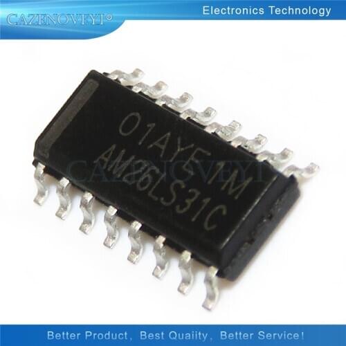 5pcs/lot AM26LS31CDR AM26LS31C 26LS31 SOP-16 In Stock