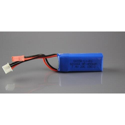 7.4V 450mAh Battery for WLtoys P929 P939 K979 K989 K999 K969 RC Car Spare Parts